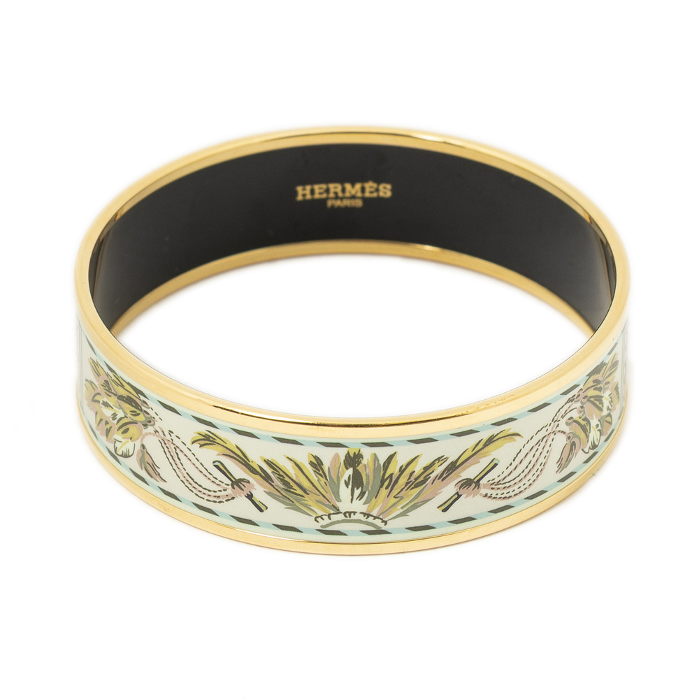 Hermes Enamel Bangle MM - Picture 2 of 4
